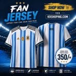 Argentina National Football Team Jersey (Home)